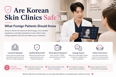 Are Korean Skin Clinics Safe? What Foreign Patients Should Know