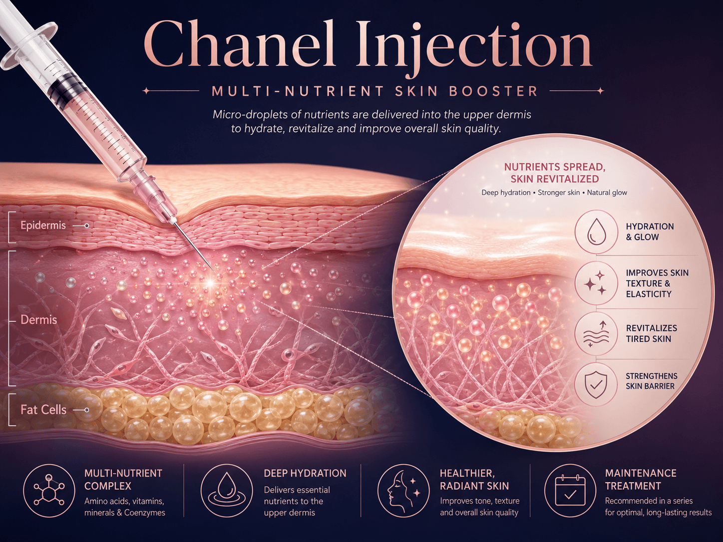 Chanel Injection treatment in Korea